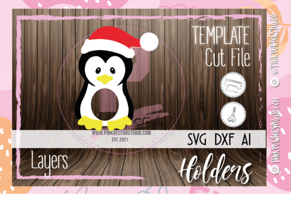 3D SVG Christmas Penguin Lollypop Holder Review