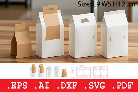 3D SVG Gable Bag: Modern Objects for Web Design