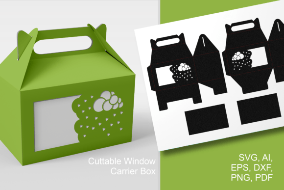 Cloud Baby Shower Wide Window Gable Box: 3D SVG Objects Review