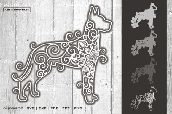 Dog Mandala Vector 3D Layered 1: A Designer's Review