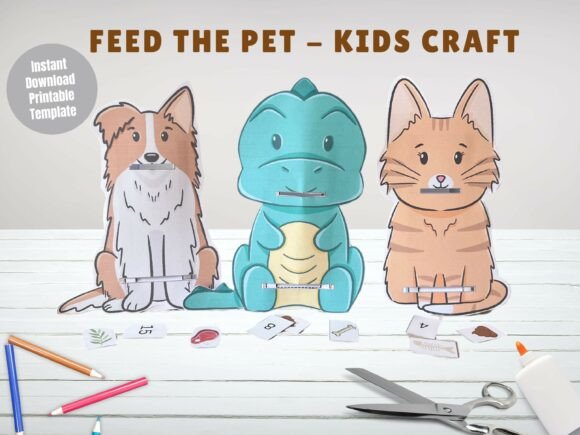 Feed Me Pet Paper Toys: 3D SVG Freebies Review