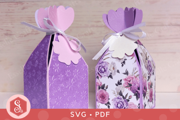 Floral 3D SVG Gift Boxes for Local Branding
