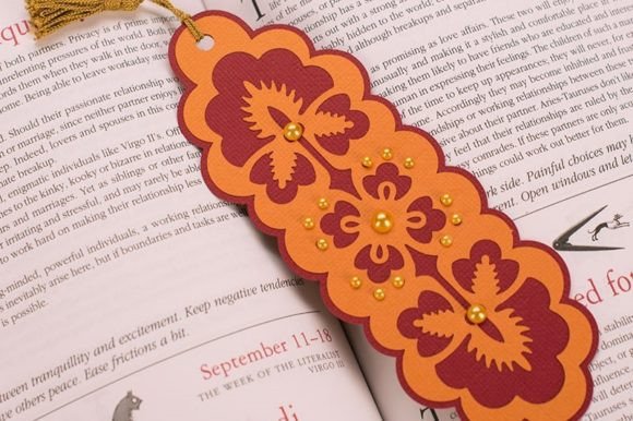 Nouveau Bookmark: A 3D SVG for Birthdays & Branding