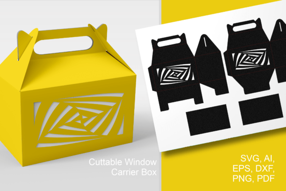 Op-art Motif Cutout: 3D SVG for Life Events And Celebrations