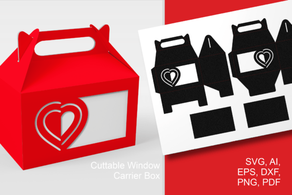 Review: Modern Heart Wide Window Gable Box SVG